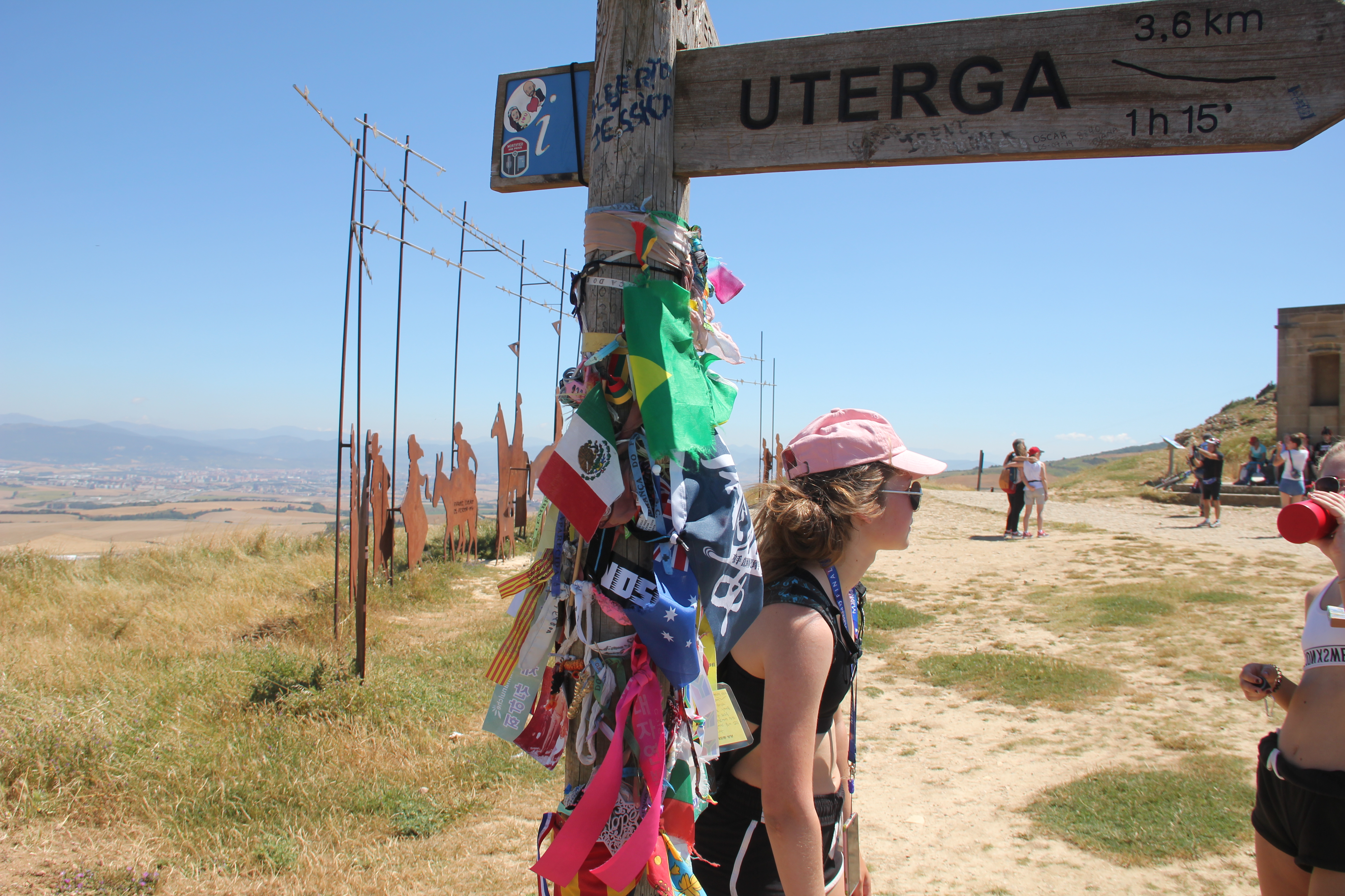 The French Way at the top of the hill